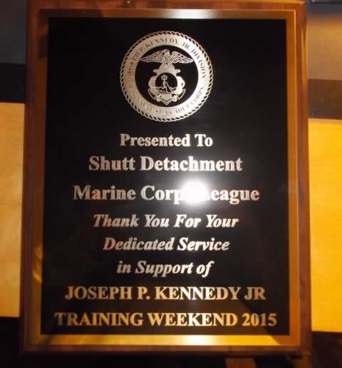 Pvt Shutt Detachment Sea Cadet Training Award 2015